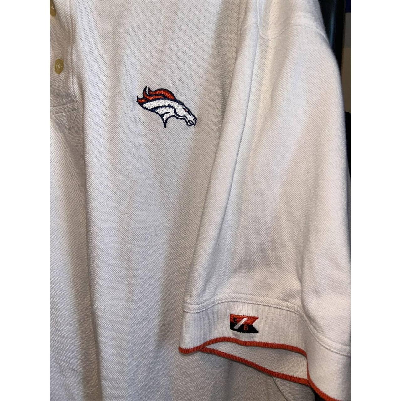 Denver Broncos Shirt Mens NFL Football Golf Polo - Depop