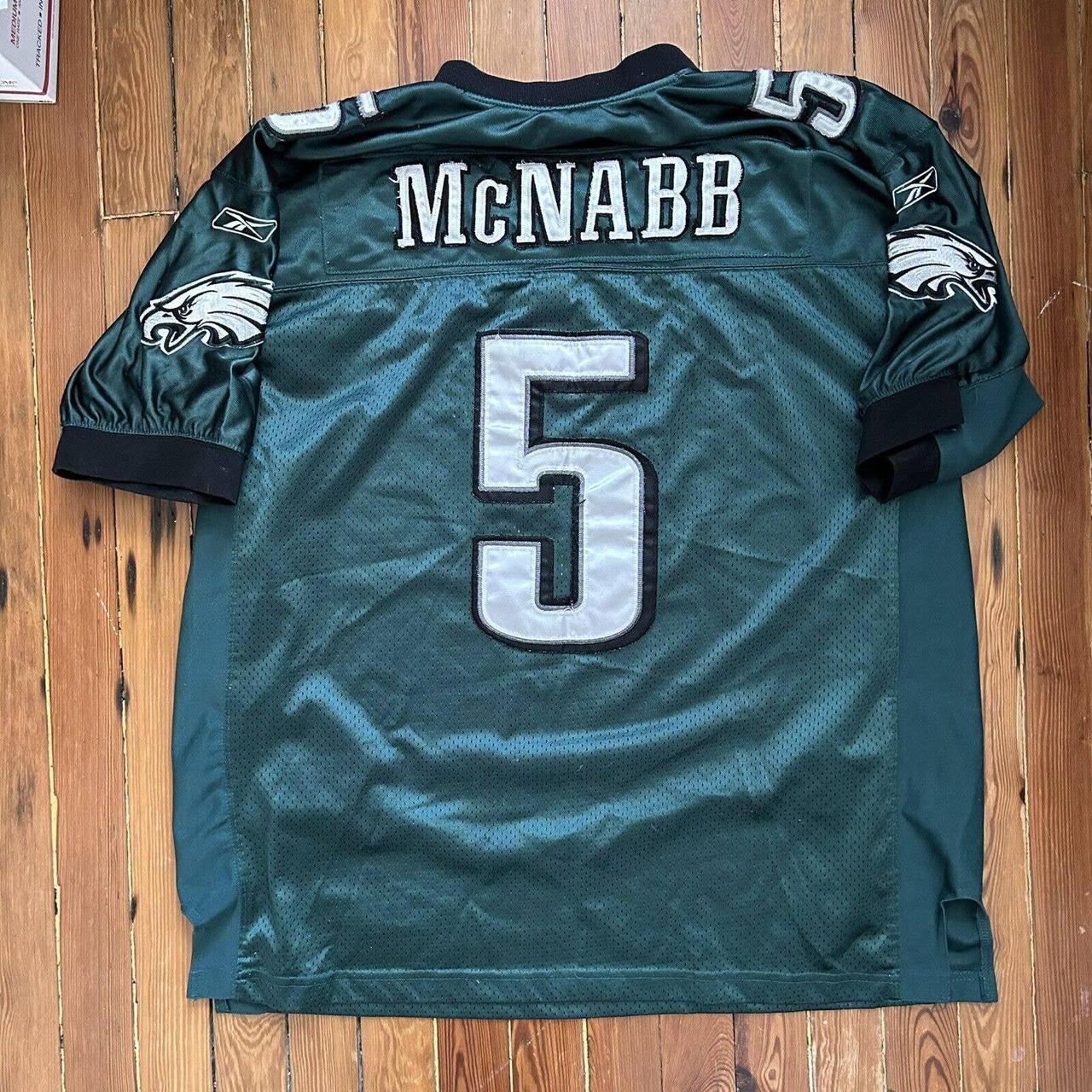 Reebok NFL Philadelphia Eagles Donovan McNabb Green - Depop