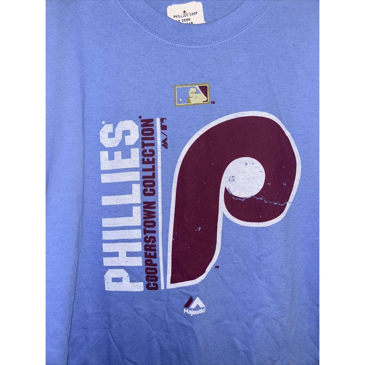 Phillies Coop P Logo Short Sleeve Fashion T Shirt