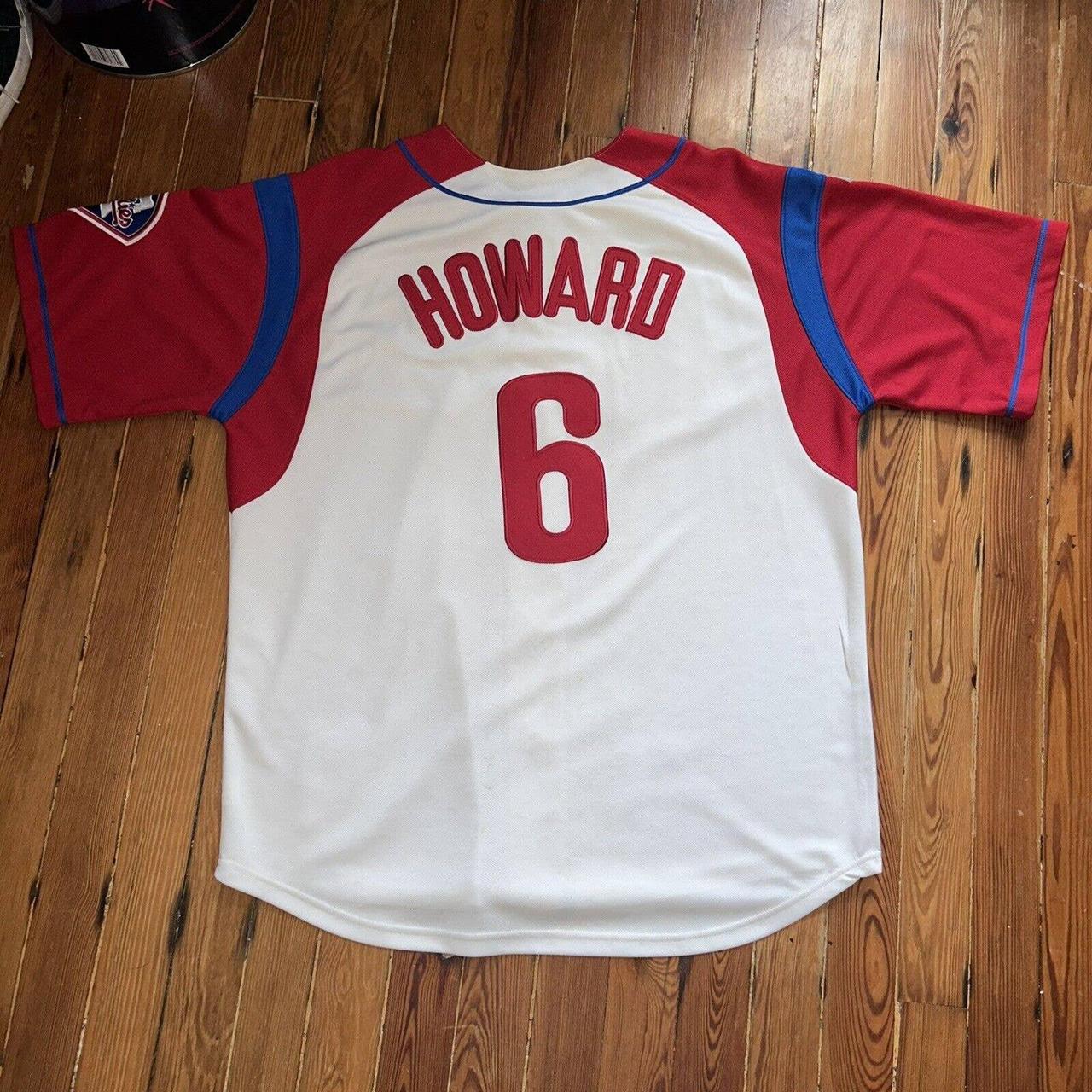 Philadelphia Phillies Ryan Howard Majestic Jersey - Depop