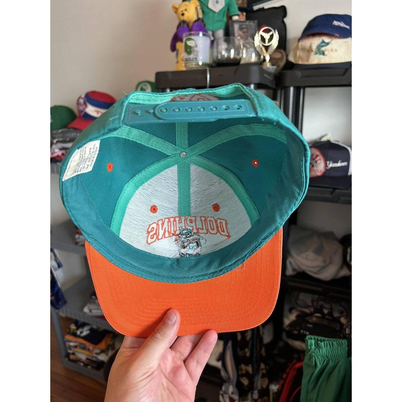 Vintage 90s Miami Dolphins Teal and Orange Taz Snapback Hat – Total Recall  Vintage