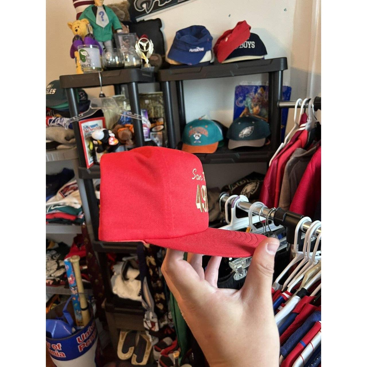 San Francisco 49ers Vintage 80s Corduroy Snapback - Depop