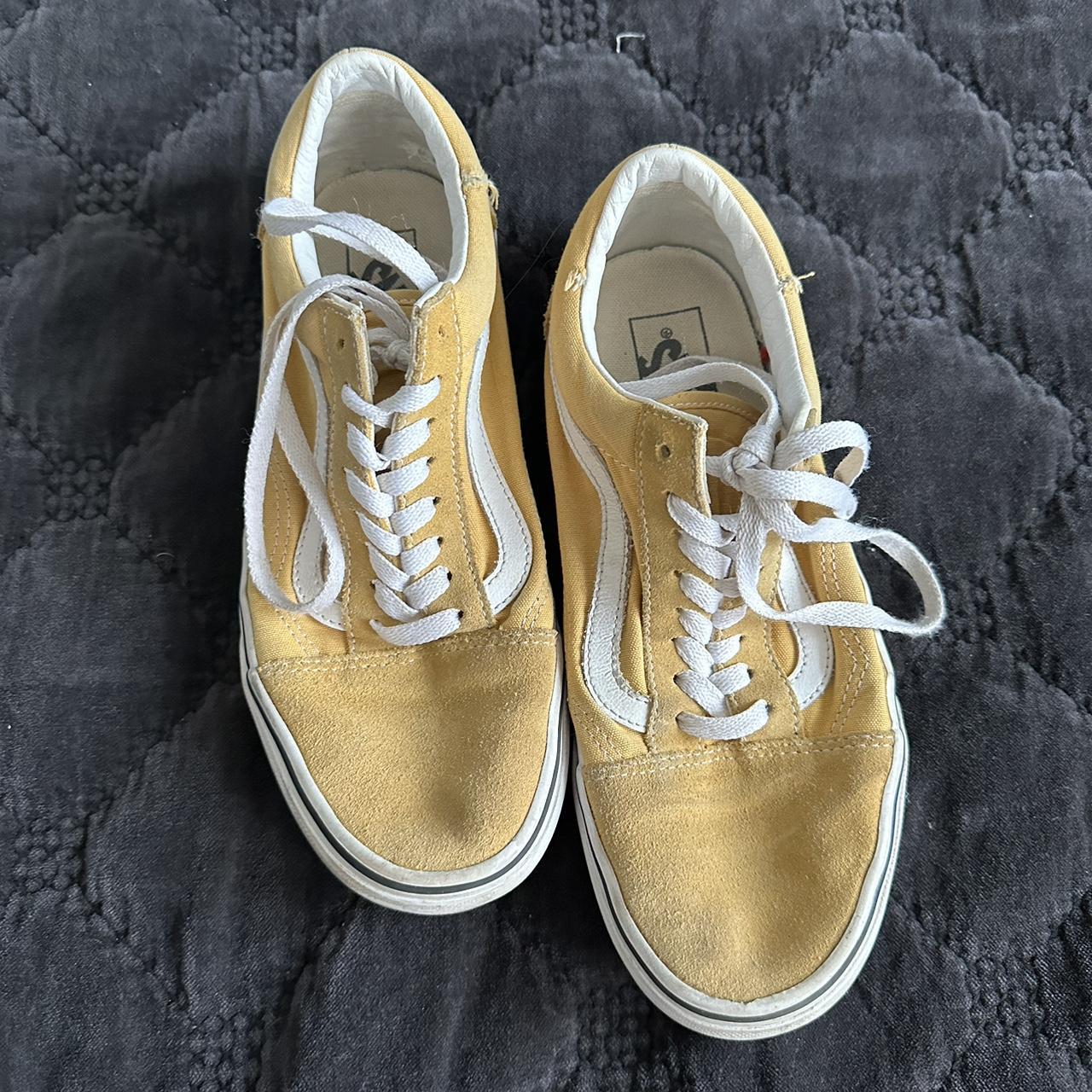 Old school vans yellow online