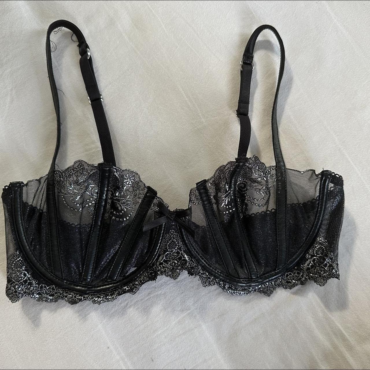 Honey Birdette Natalie balconette bra in silver! - Depop