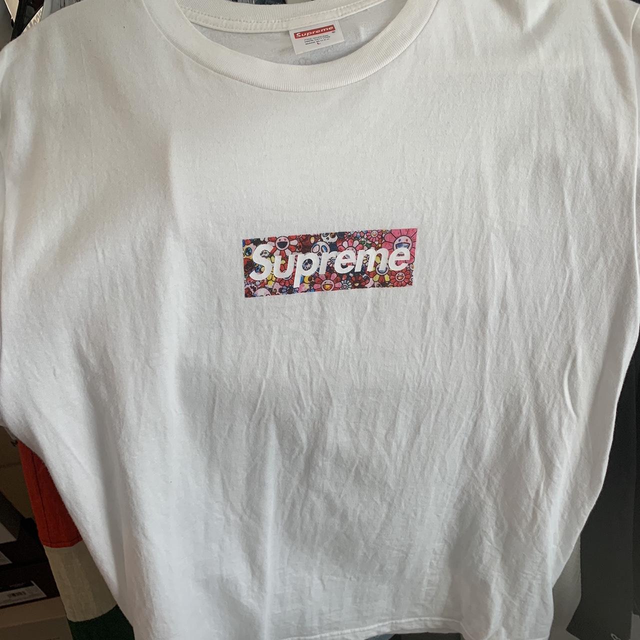 Supreme X Takashi Murakami COVID-19 Relief BoxLogo... - Depop