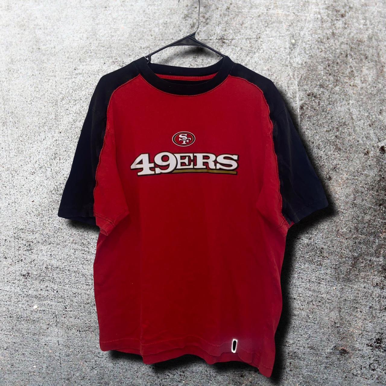 Cropped vintage 49ers Reebok crewneck size xl Really - Depop