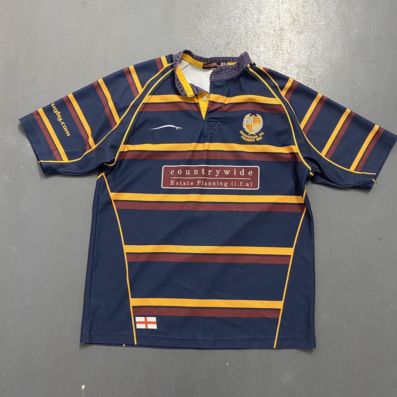 Vintage retro rugby jersey ⚡️Size L/XL ⚡️Excellent... Depop