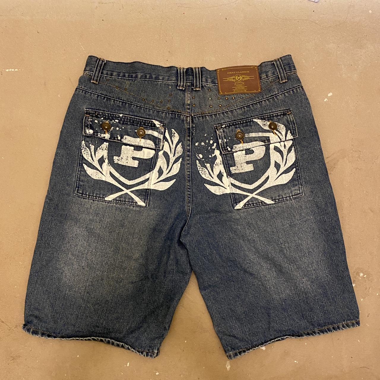 Crazy y2k baggy phat farm jorts ⚡️Size 38 ⚡️Early... - Depop