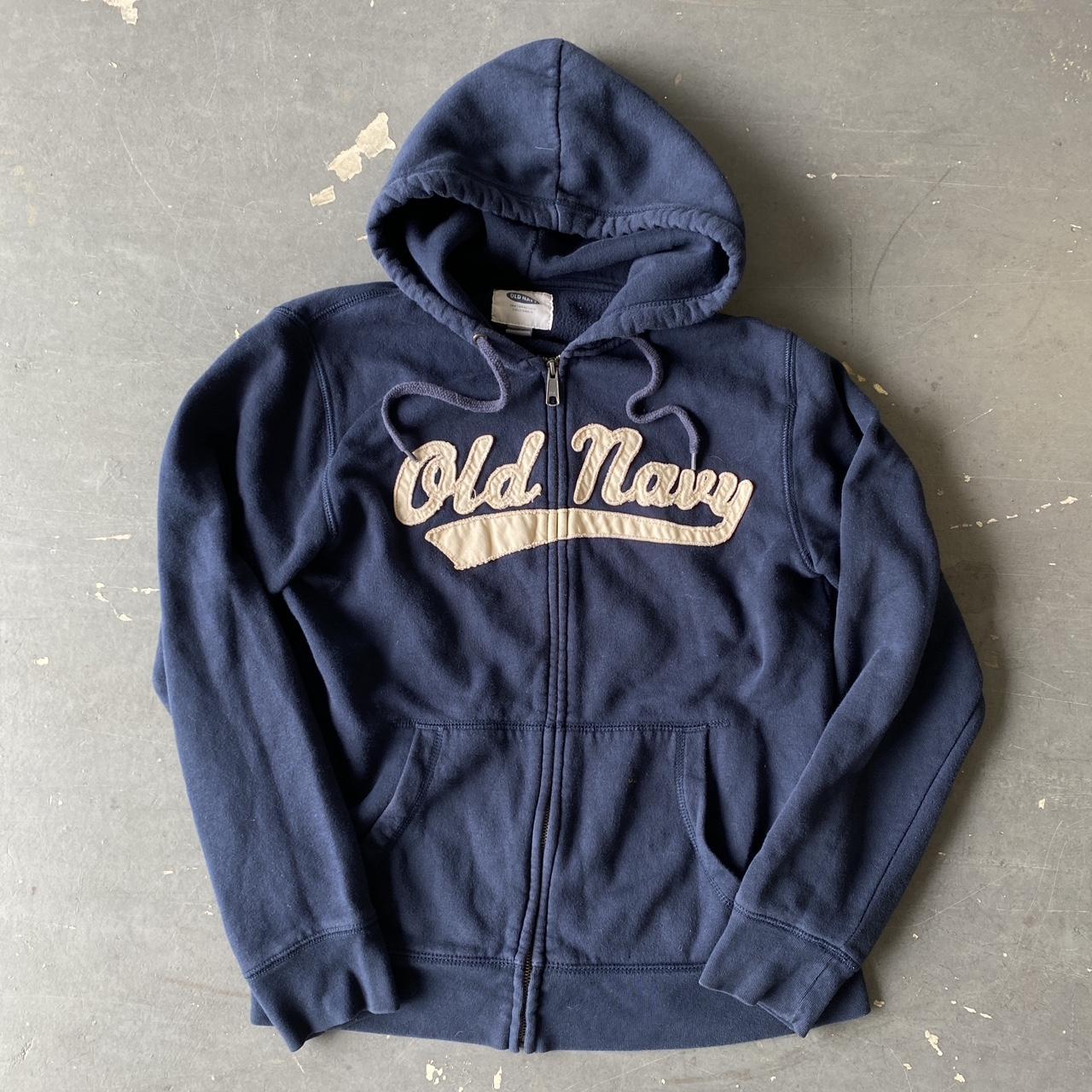 Old lucky brand zip up hoodie 🖤 Labeled a medium. - Depop