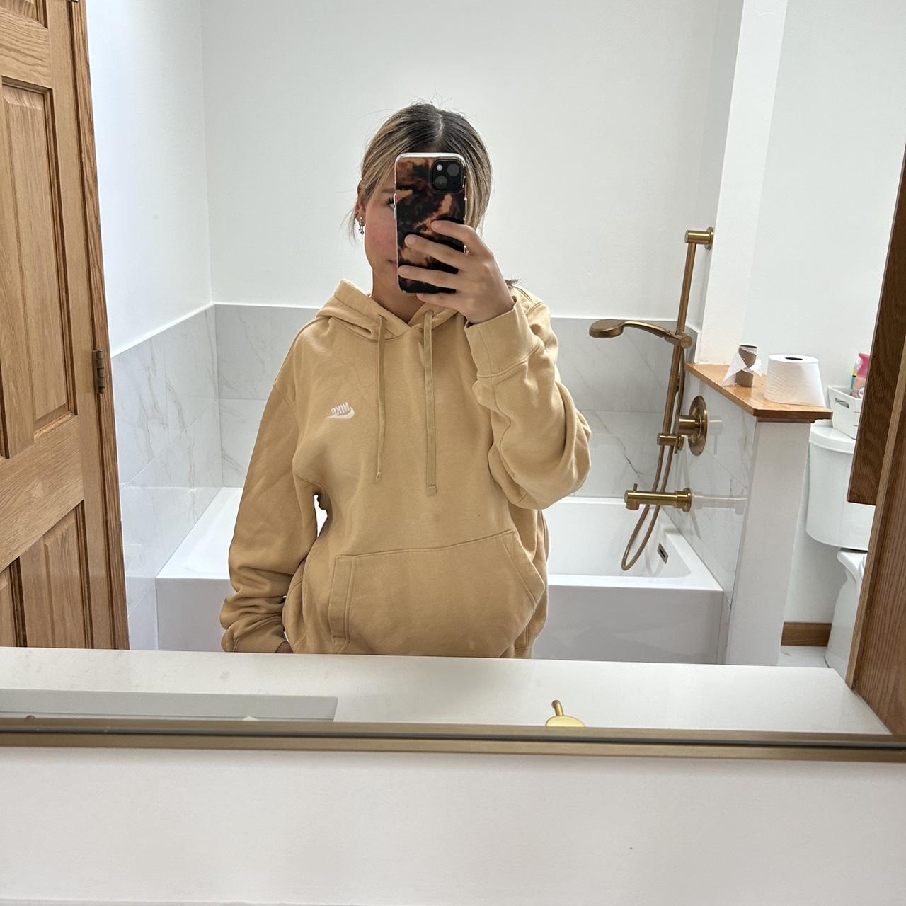 mens nike yellow hoodie