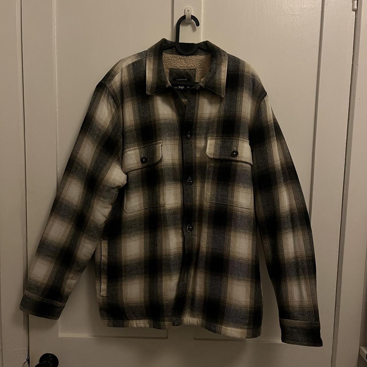 Tesco Cream Shacket Shacket F&f The F&F Edit Textured Button