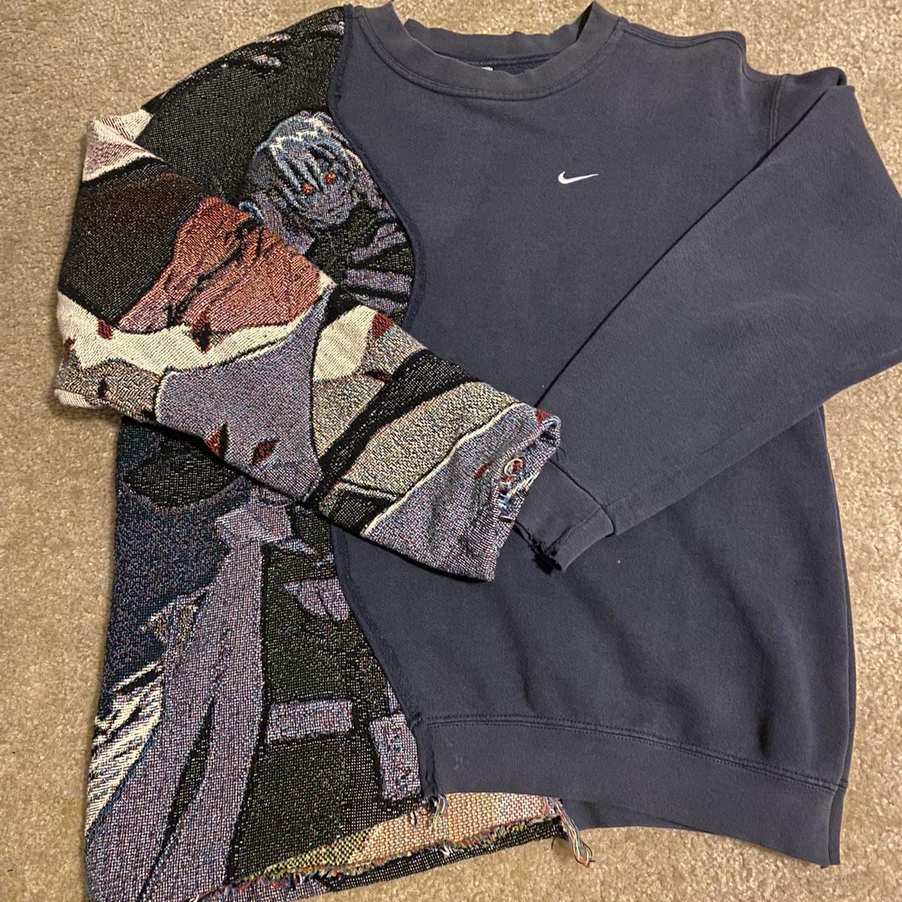 Intención Enfadarse Ejercicio Defective Garments Trigun Vintage Nike Sweatshirt... - Depop