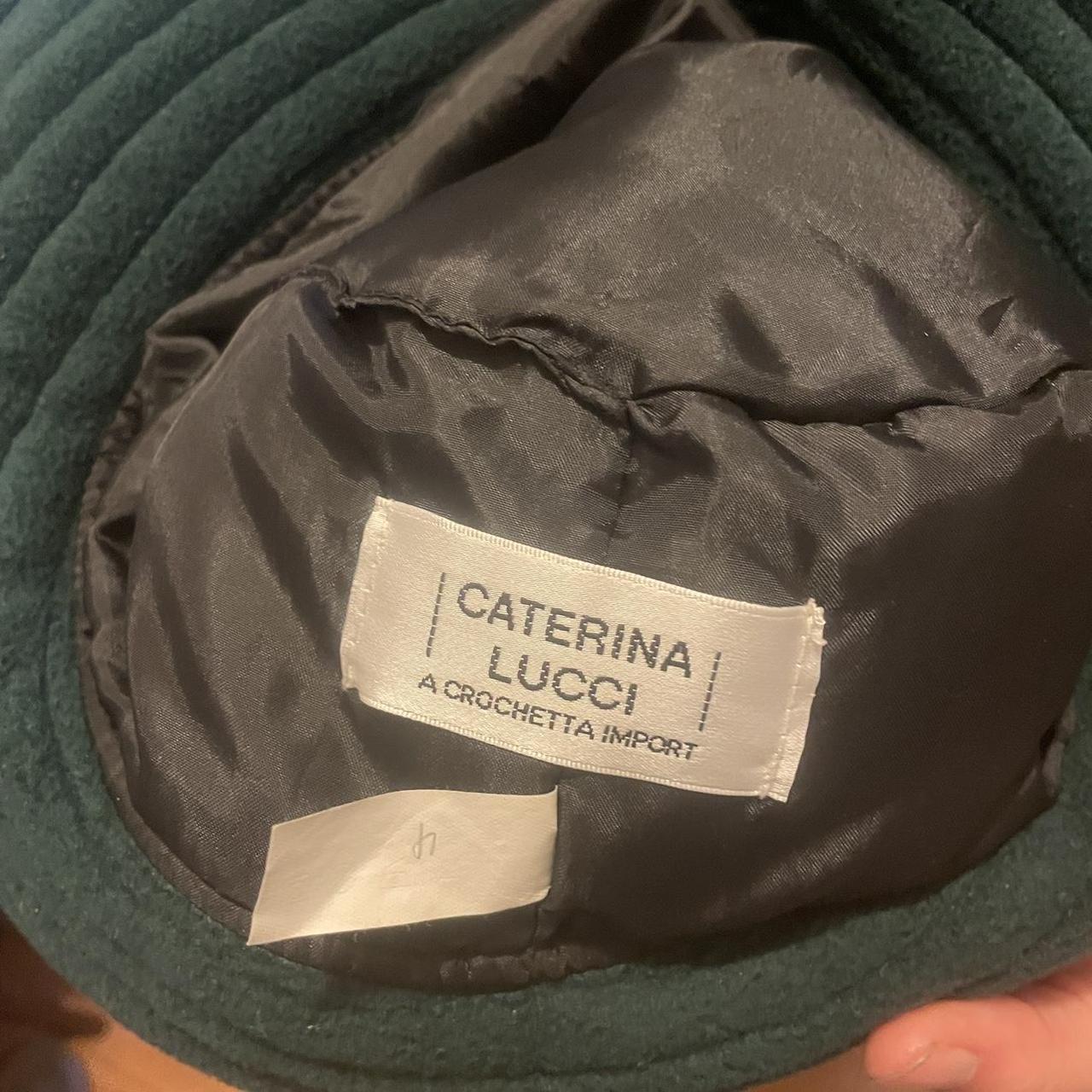 Caterina Lucci High Crowned Bucket Hat Italian Depop