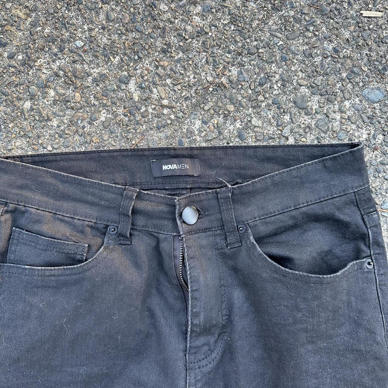 Nova Men Waxed Jeans - Depop