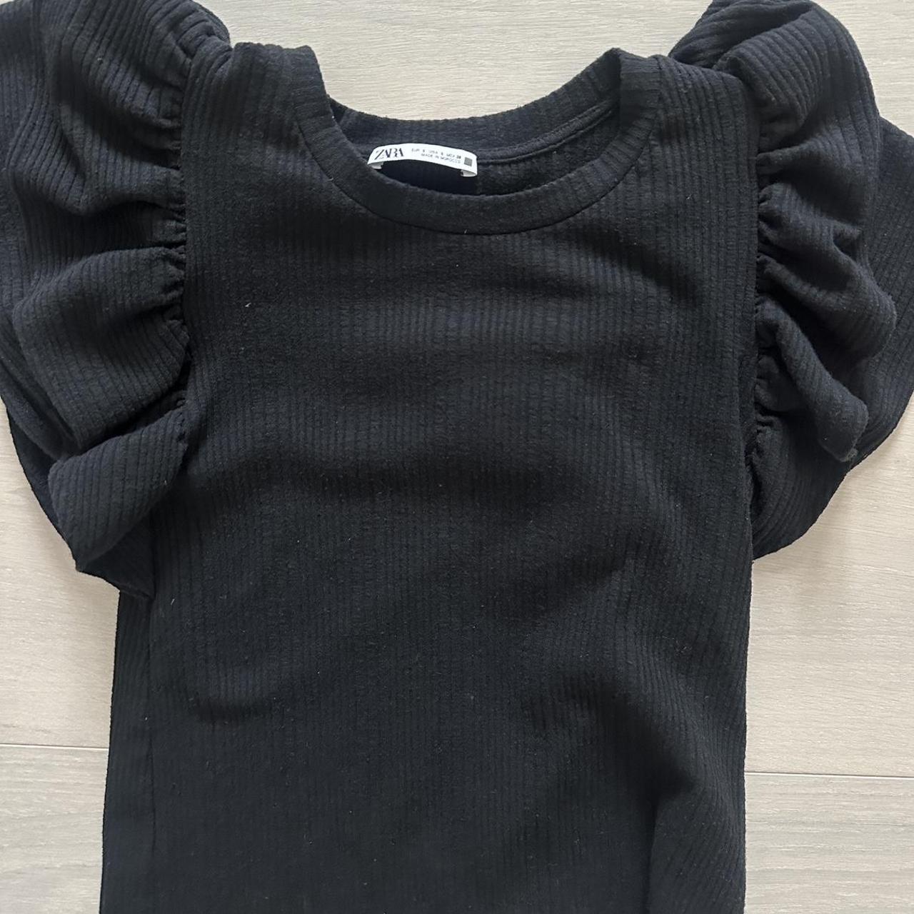 Super cute Stockholmstyle Zara rüschen top... - Depop