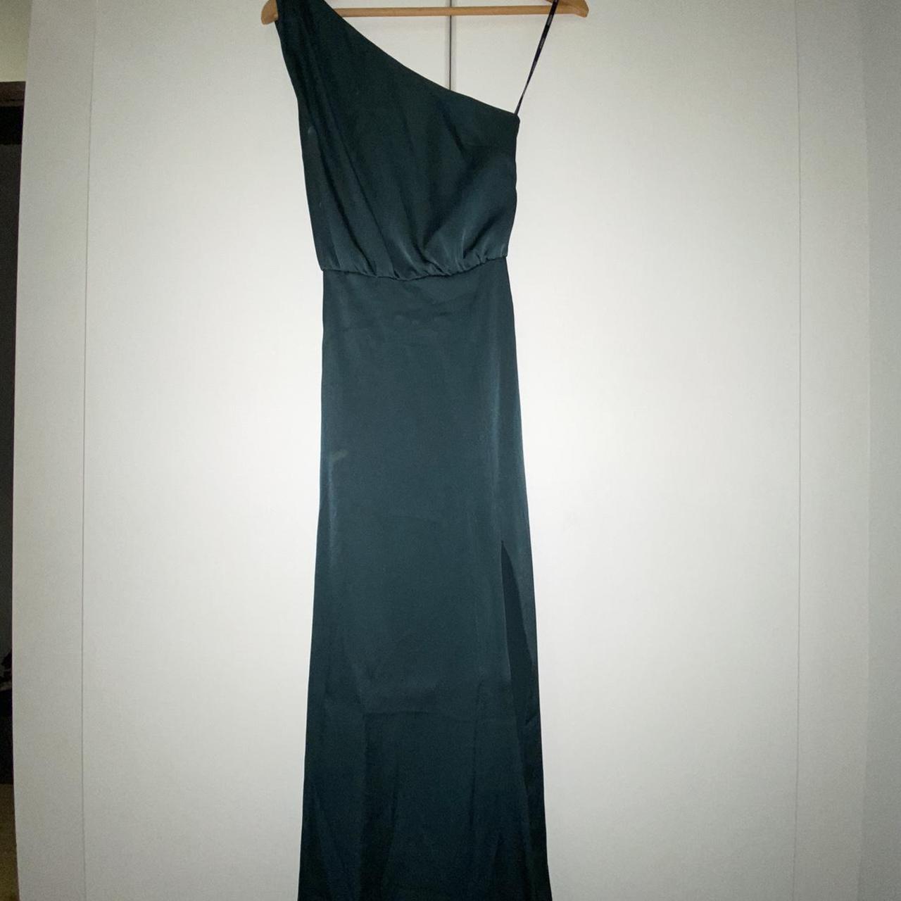 Stunning, one shoulder Kookai dress with waisted... - Depop