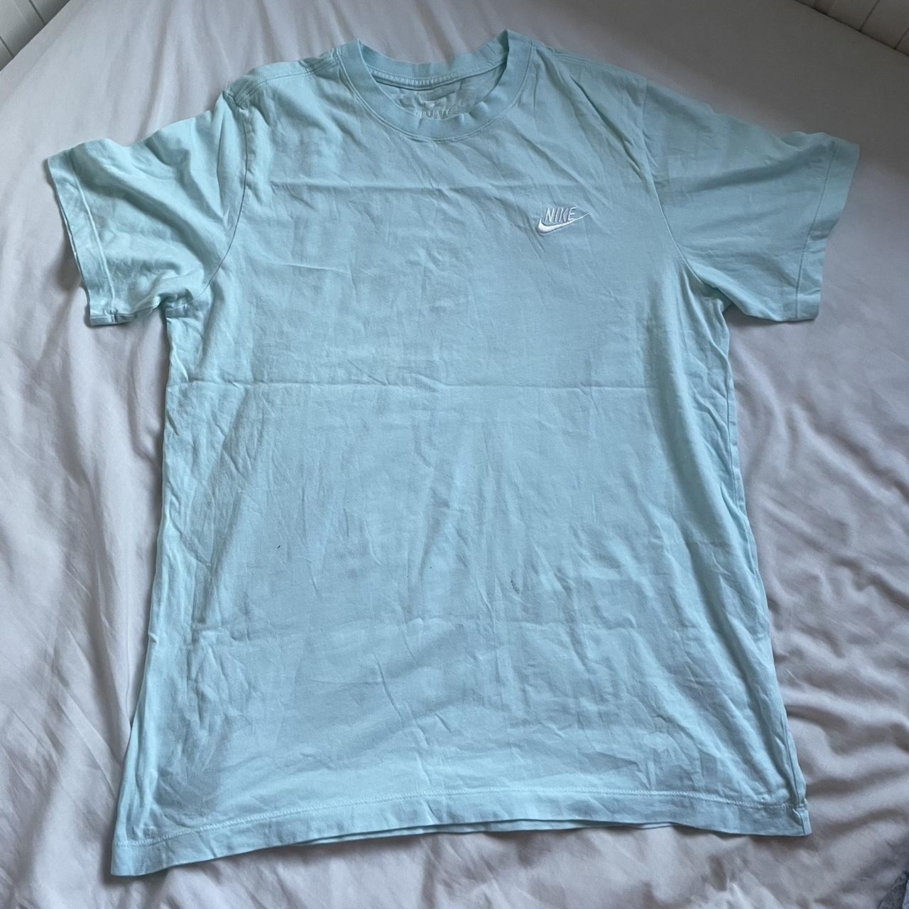 womens nike blue shirt