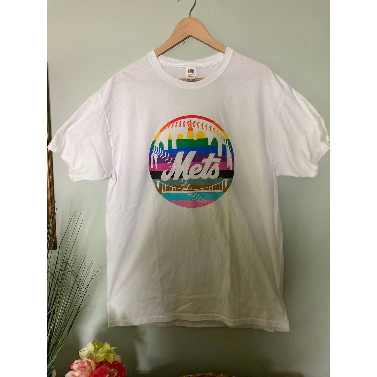 LGBTQ+ Pride New York Mets T-shirt A New York's - Depop