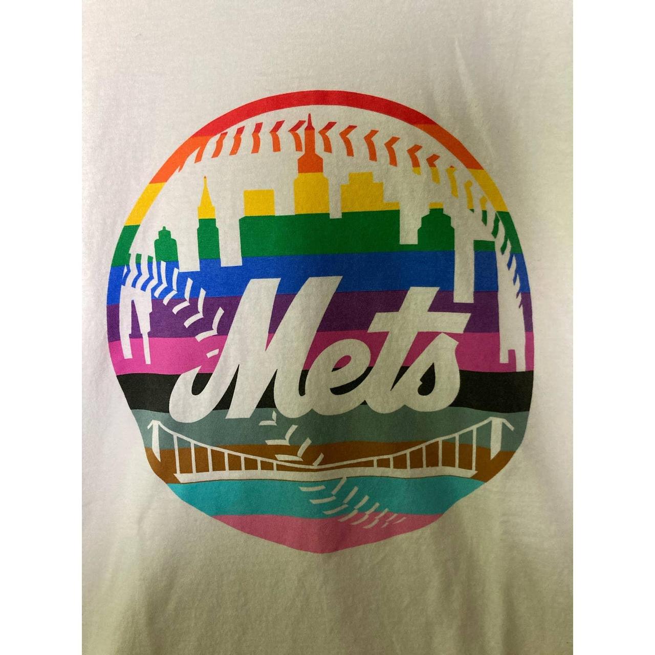 LGBTQ+ Pride New York Mets T-shirt A New York's - Depop