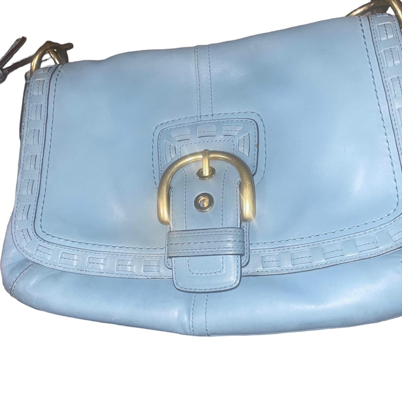 Soho Hobo Bag - Coach - Leather - Blue