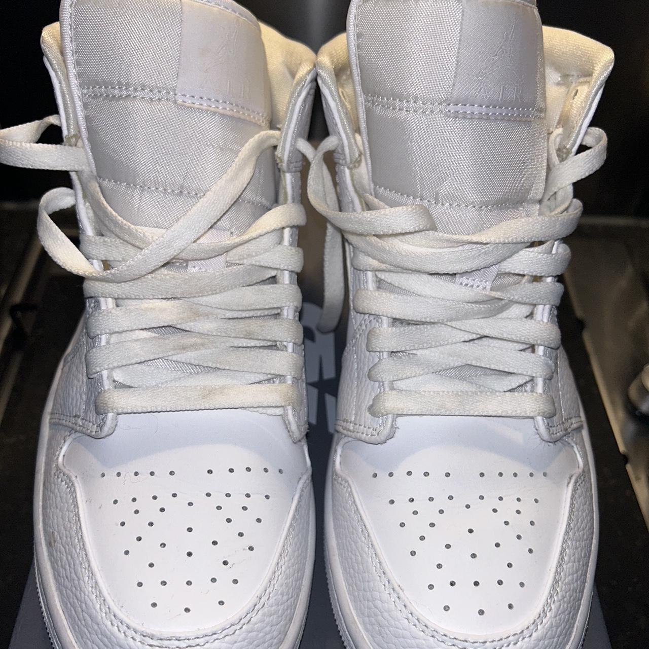 Jordan 1 Triple White Uk size 6 Great condition Work