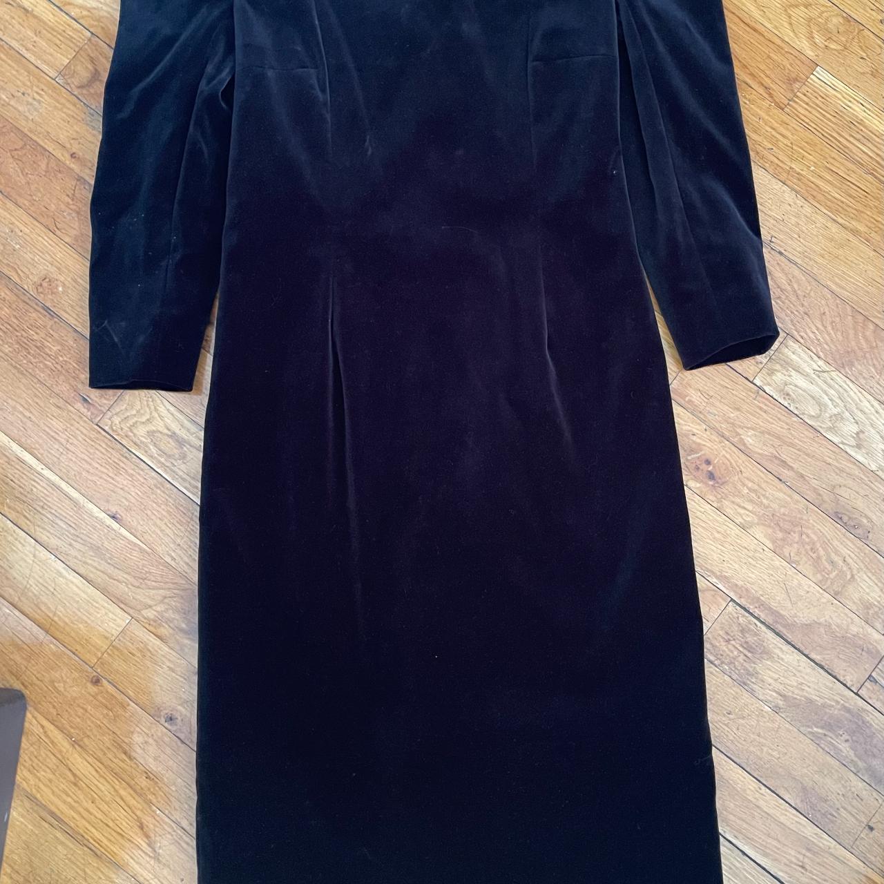 Karen Millen Women's Black and Gold Dress