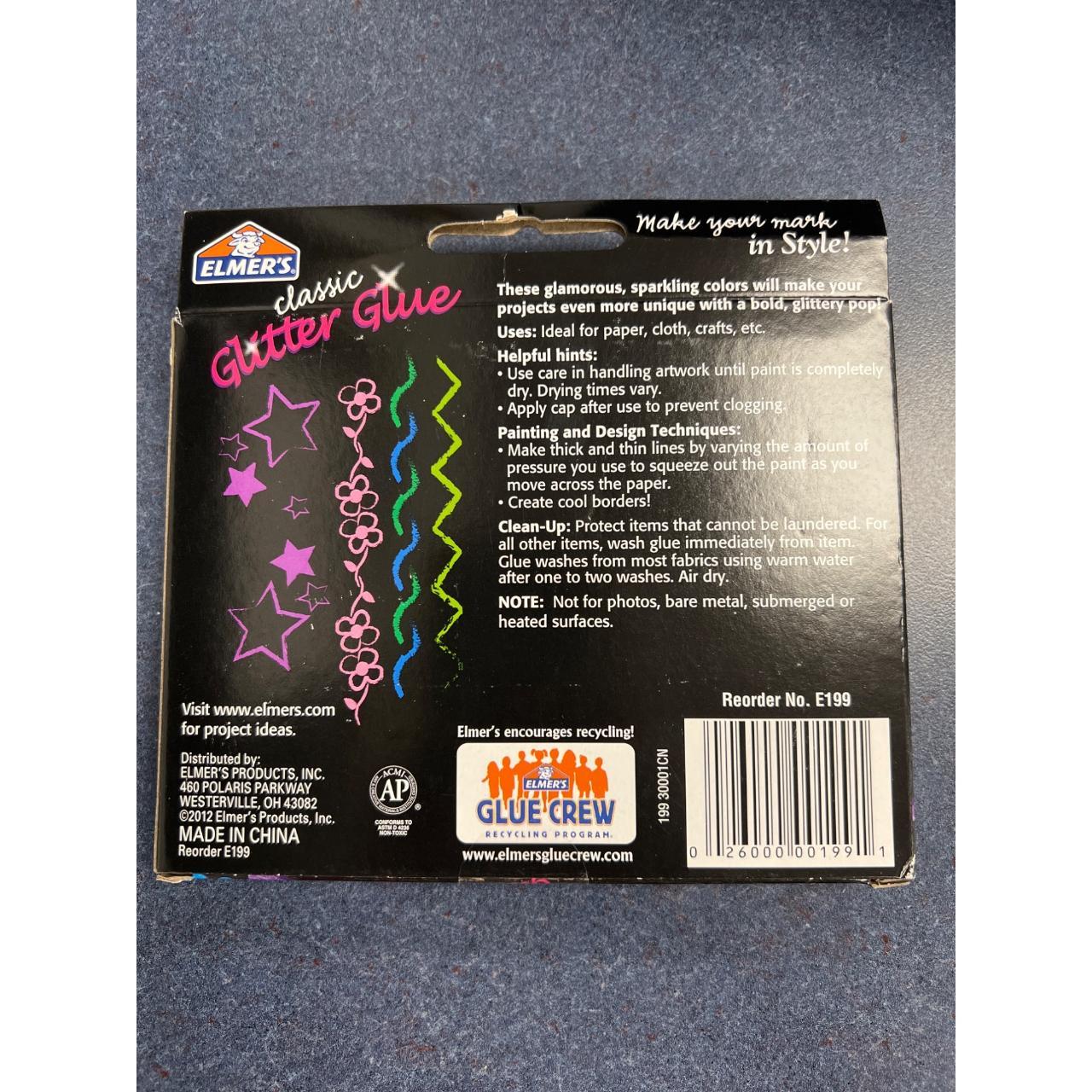 ELMERS E199 Elmer's 3D Washable Glitter Glue Pens,... Depop