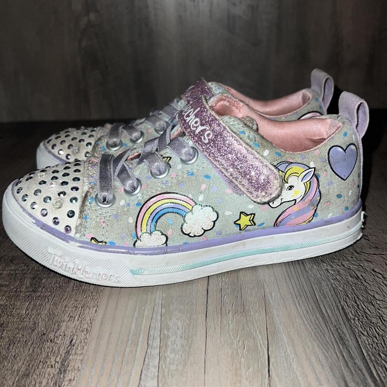 Skechers twinkle toes on clearance off button