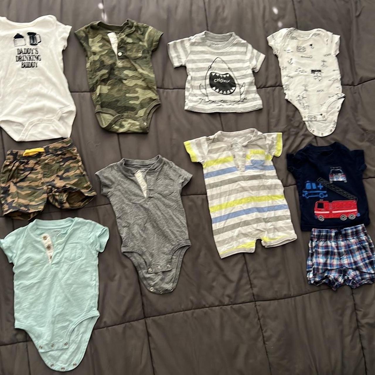 Carters baby boy clothes size 6-9m. Some have minor... - Depop