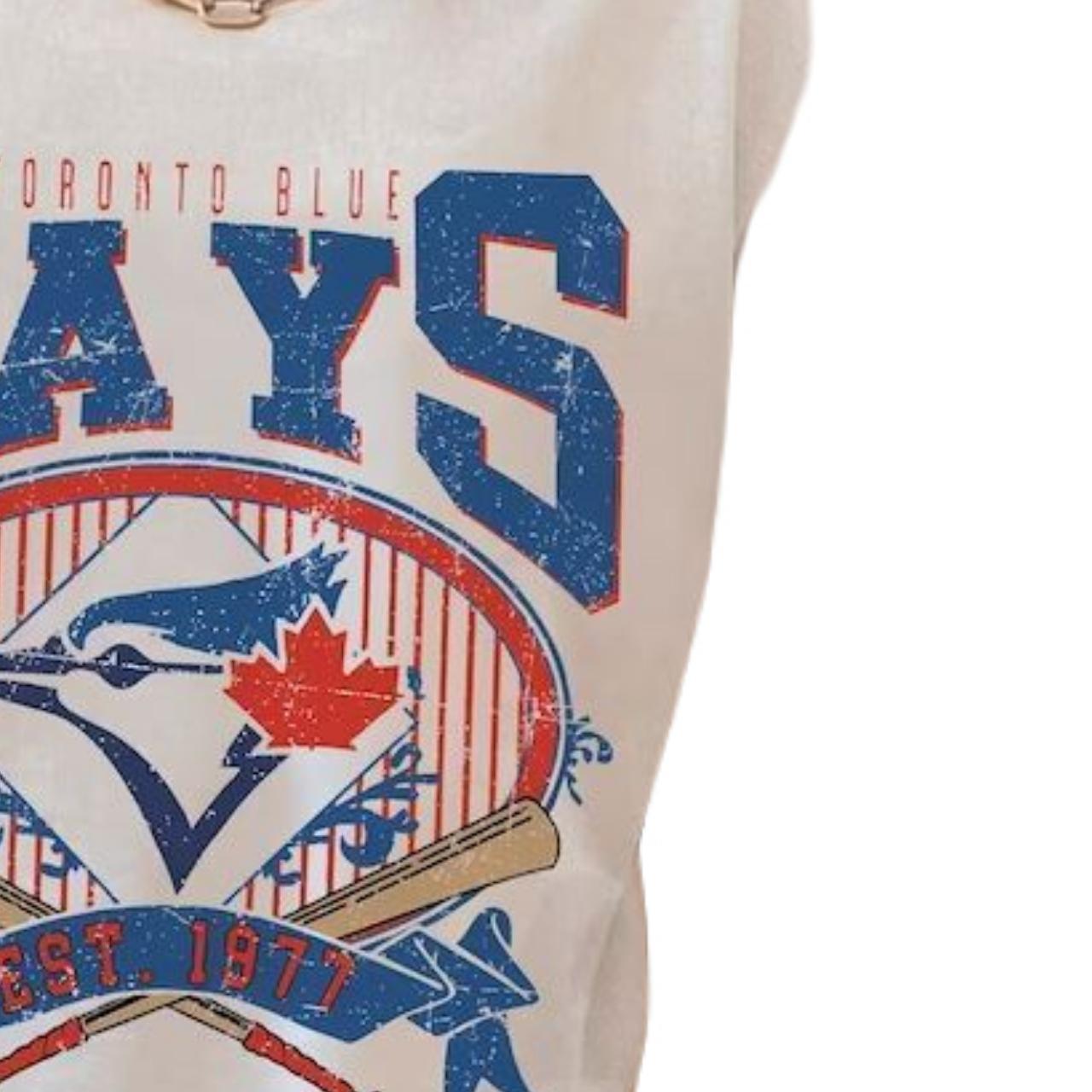 Toronto Blue Jays MLB Baseball Shirt Funny White - Depop