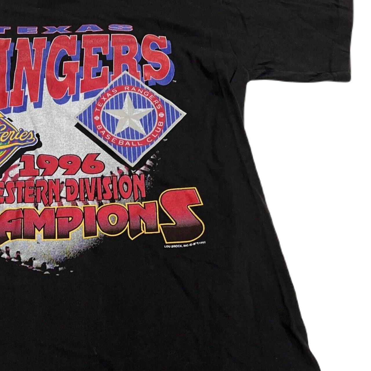 Texas Rangers Shirt MLB Baseball 1996 World - Depop