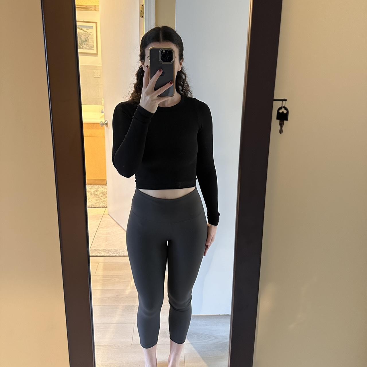 Lululemon wunder train high-rise tights with - Depop
