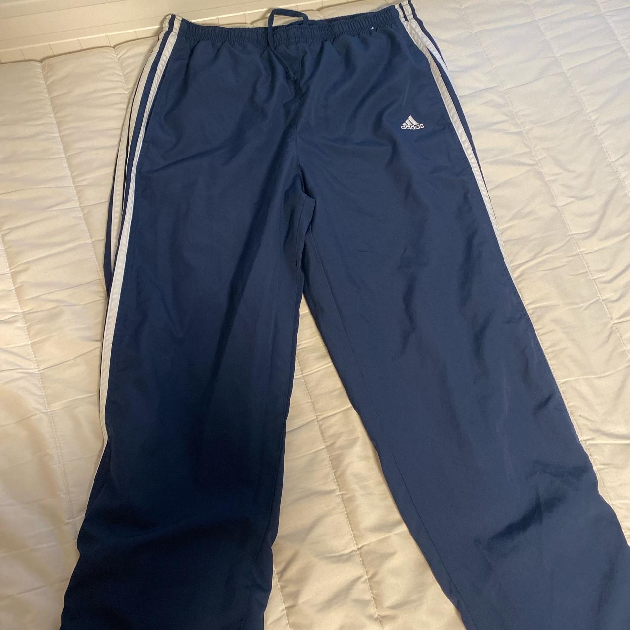 Adidas Womens Navy Joggers Tracksuits Depop 7964