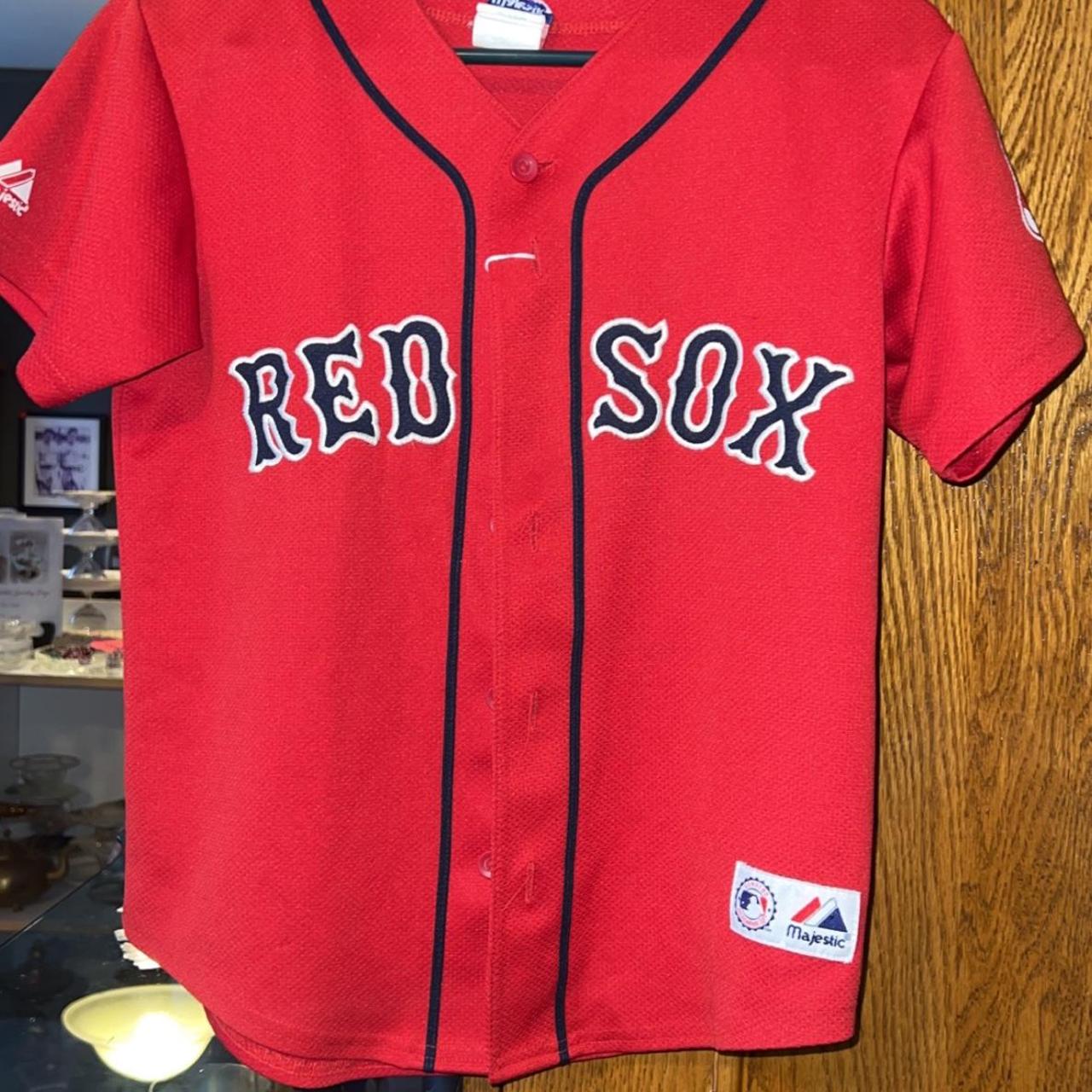 Boston Red Sox MLB *Varitek* Majestic Shirt M. Boys