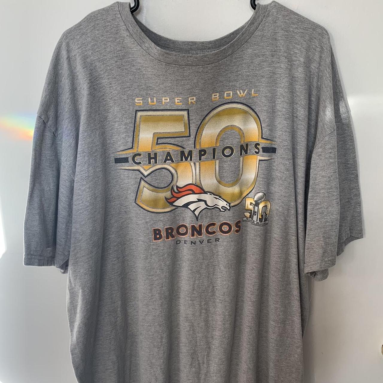 Denver Broncos Country Super Bowl 50 Champs Shirt by - Depop