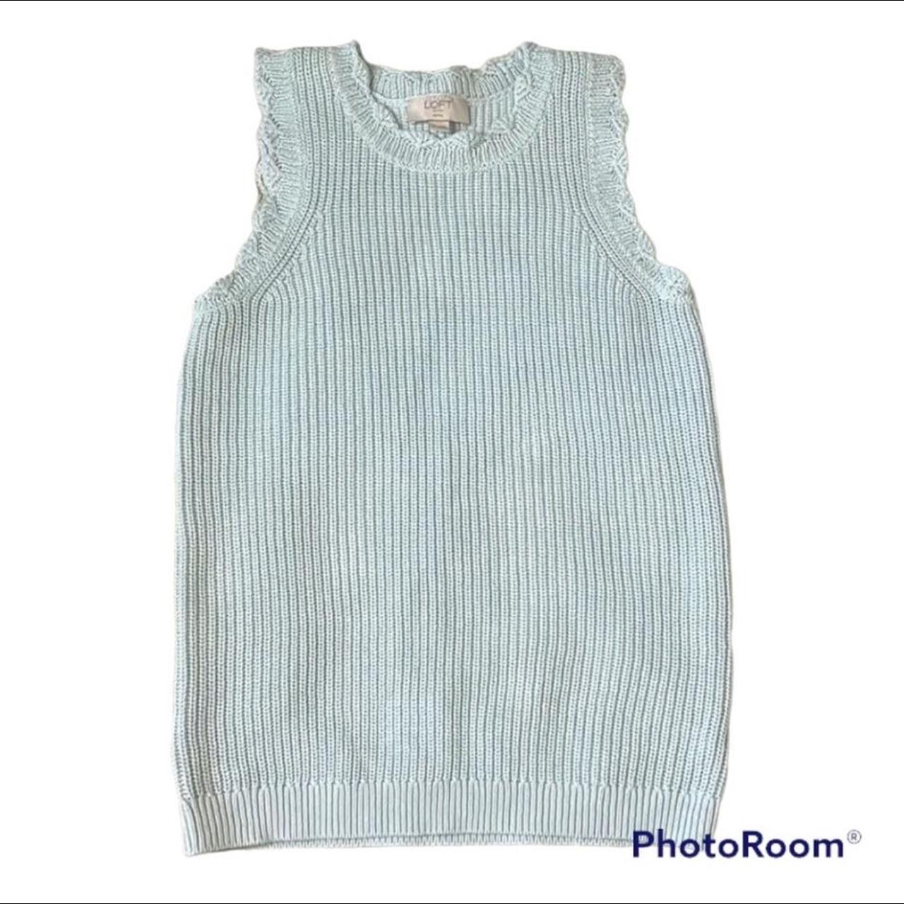 Loft sleeveless clearance sweater