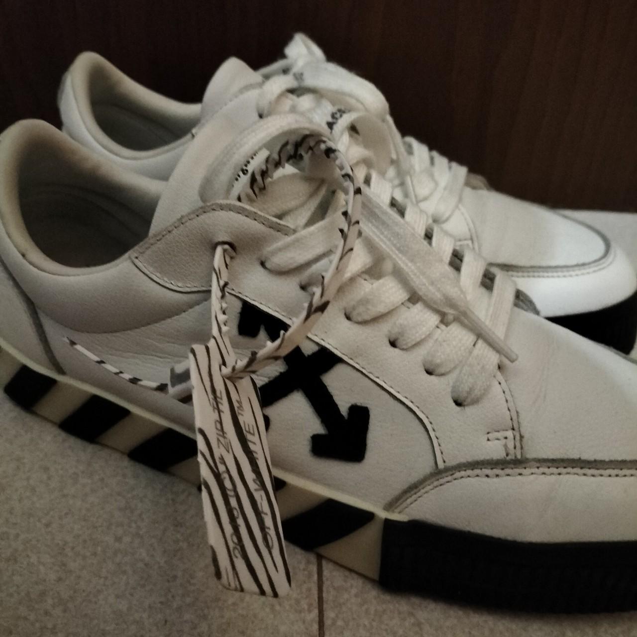 Sneakers Off-white vulcanized size 41 indossate... - Depop