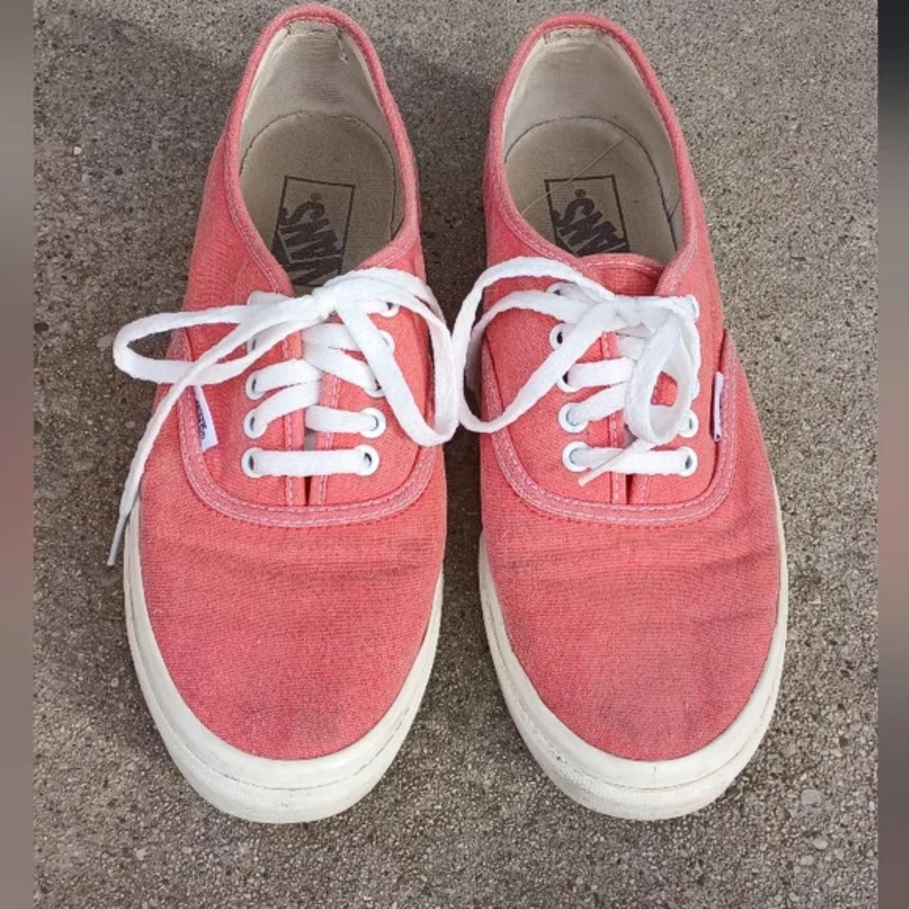 Faded on sale red vans