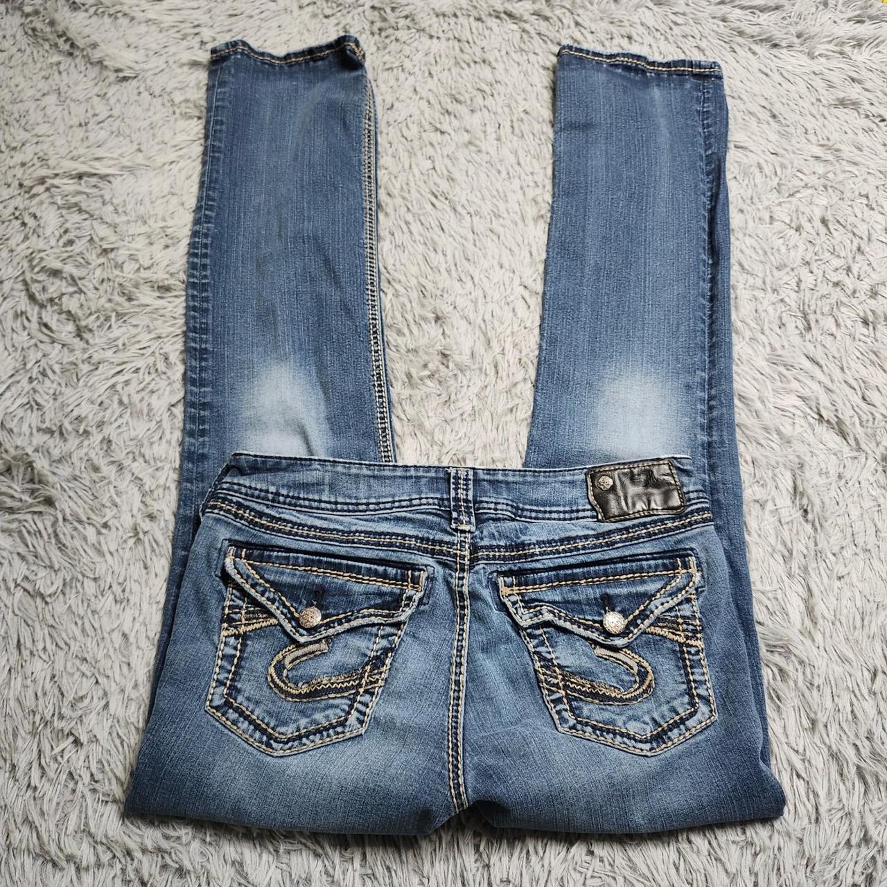 Silver Jeans Co. Women's Bootcut Distressed Jeans… - image 2