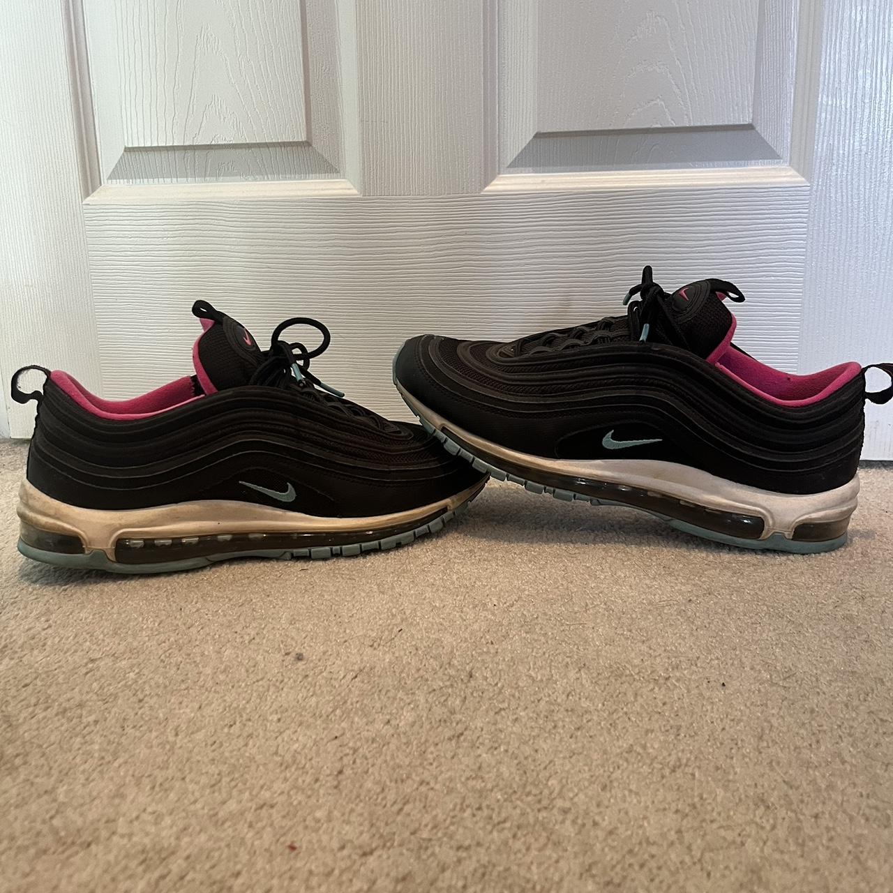 nike air max 97 womens pink and black
