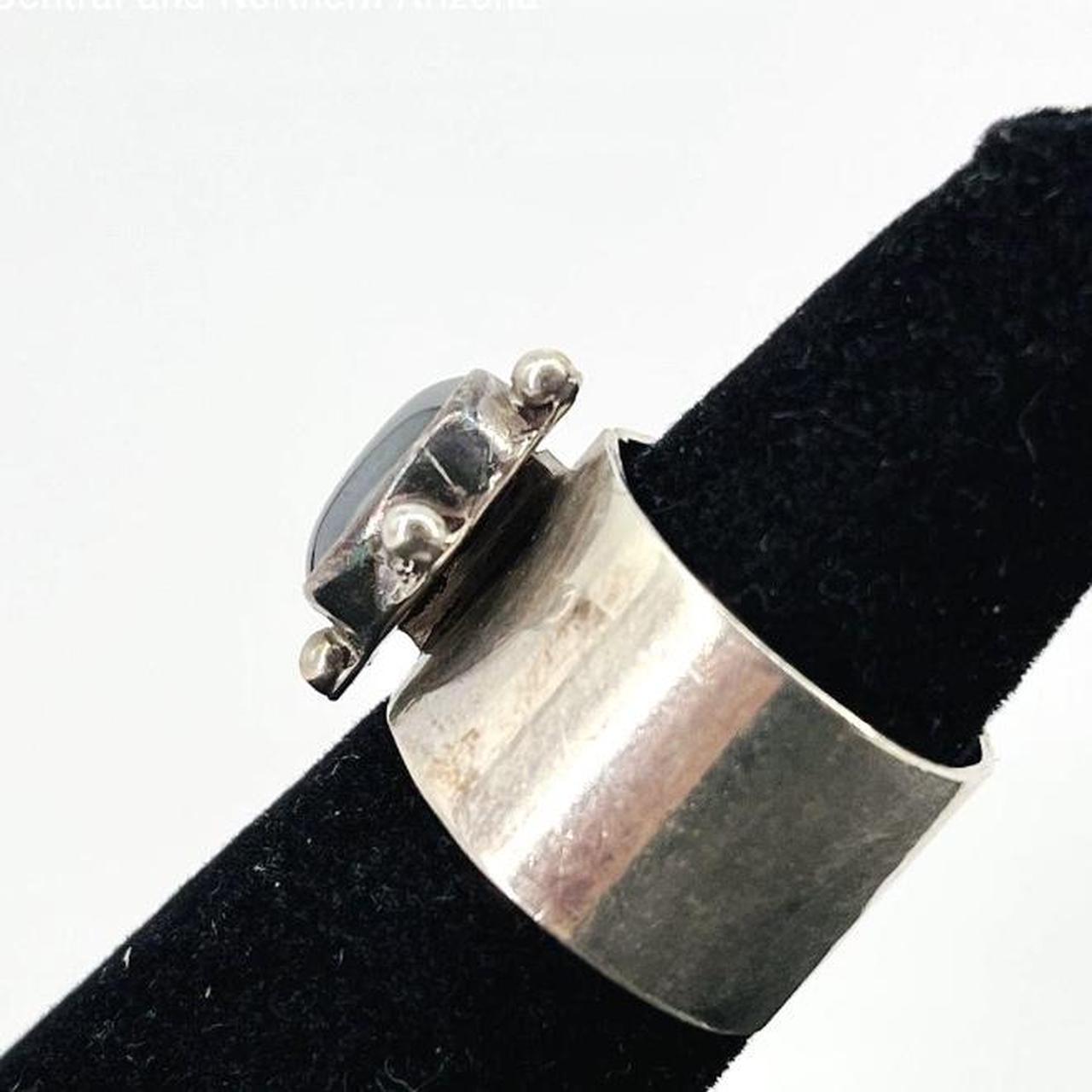 Native Women's Ring - Black/Silver – Native Ameri… - image 3