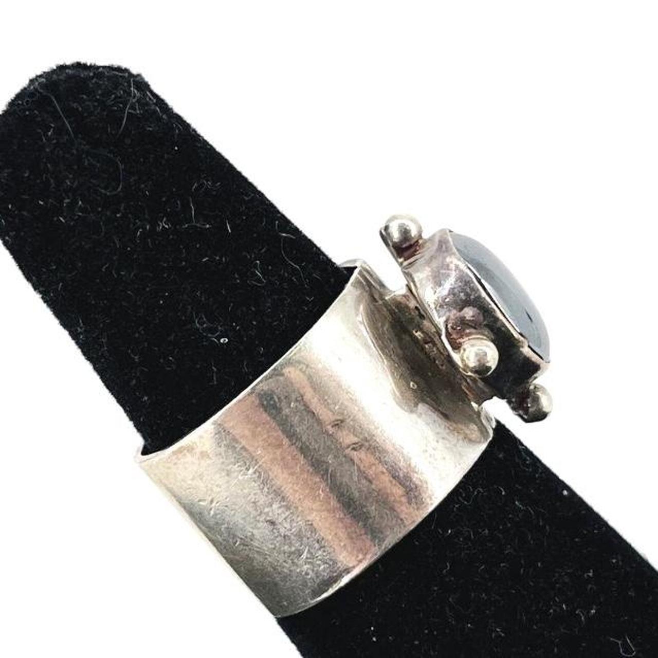 Native Women's Ring - Black/Silver – Native Ameri… - image 4