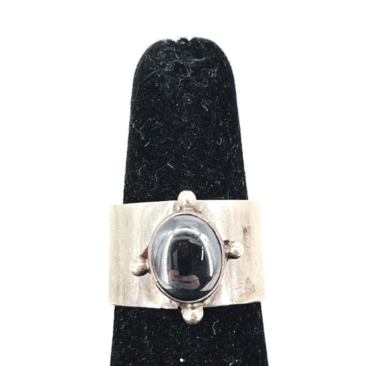 Native Women's Ring - Black/Silver – Native Ameri… - image 7