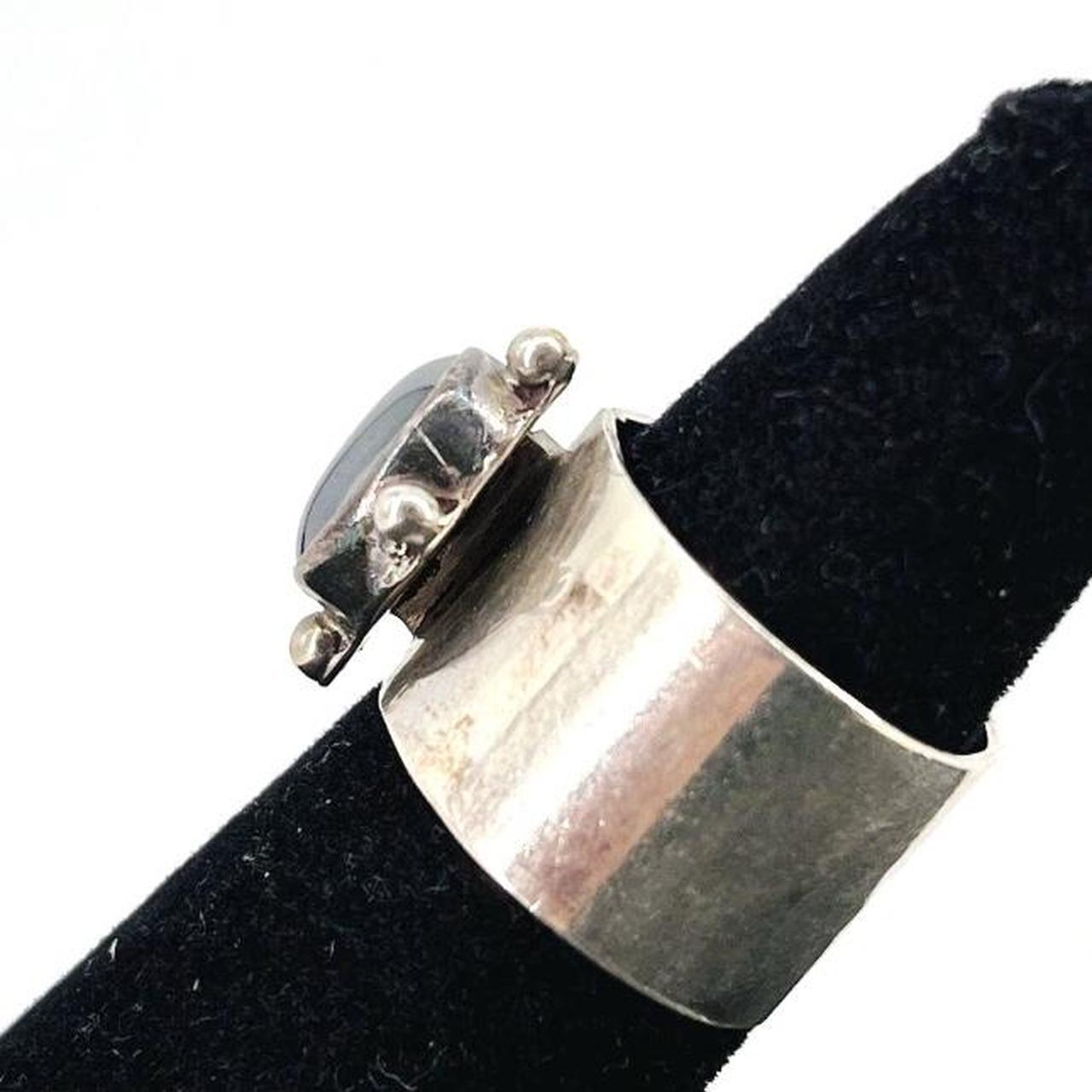 Native Women's Ring - Black/Silver – Native Ameri… - image 8