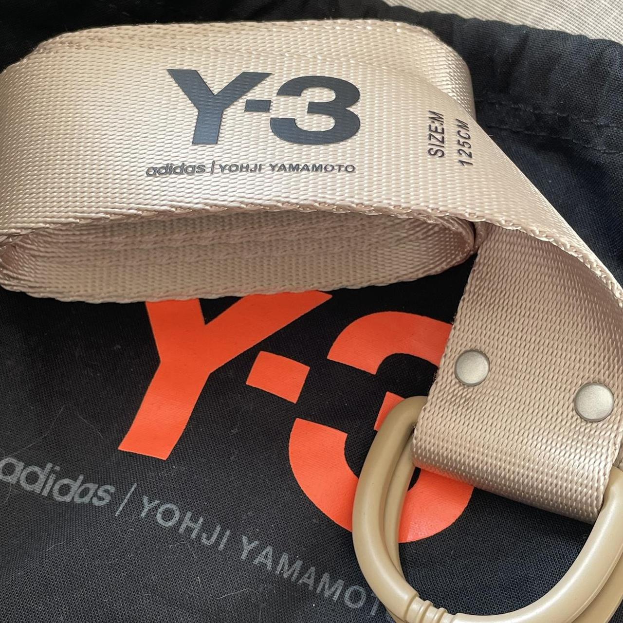 Yohji Yamamoto Y 3 Adidas utility nylon belt. Size