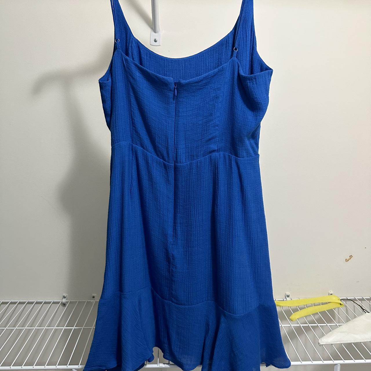 Blue Gianni bini dress - Depop