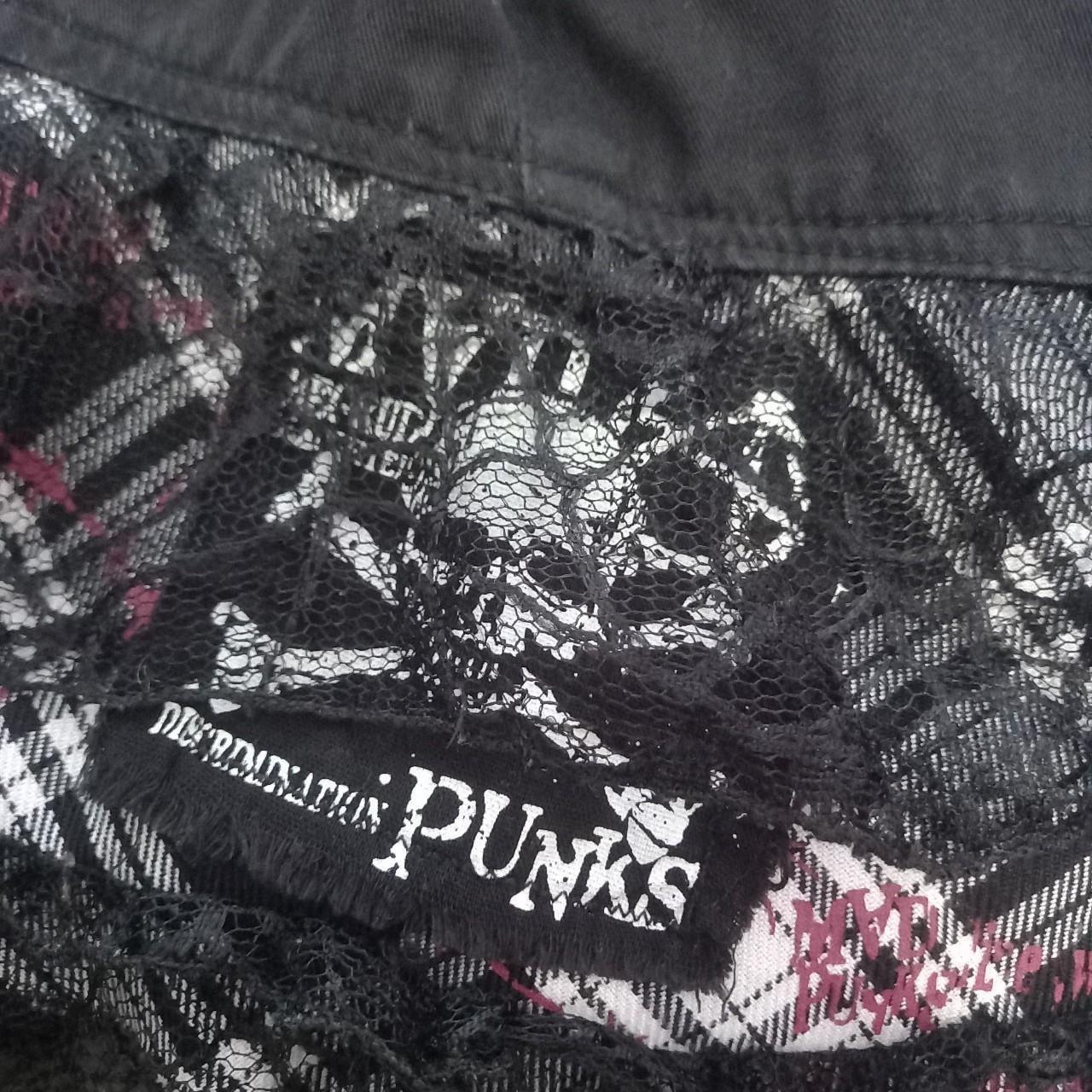 Mad Punks Japanese punk designer skirt. Denim, | Depop
