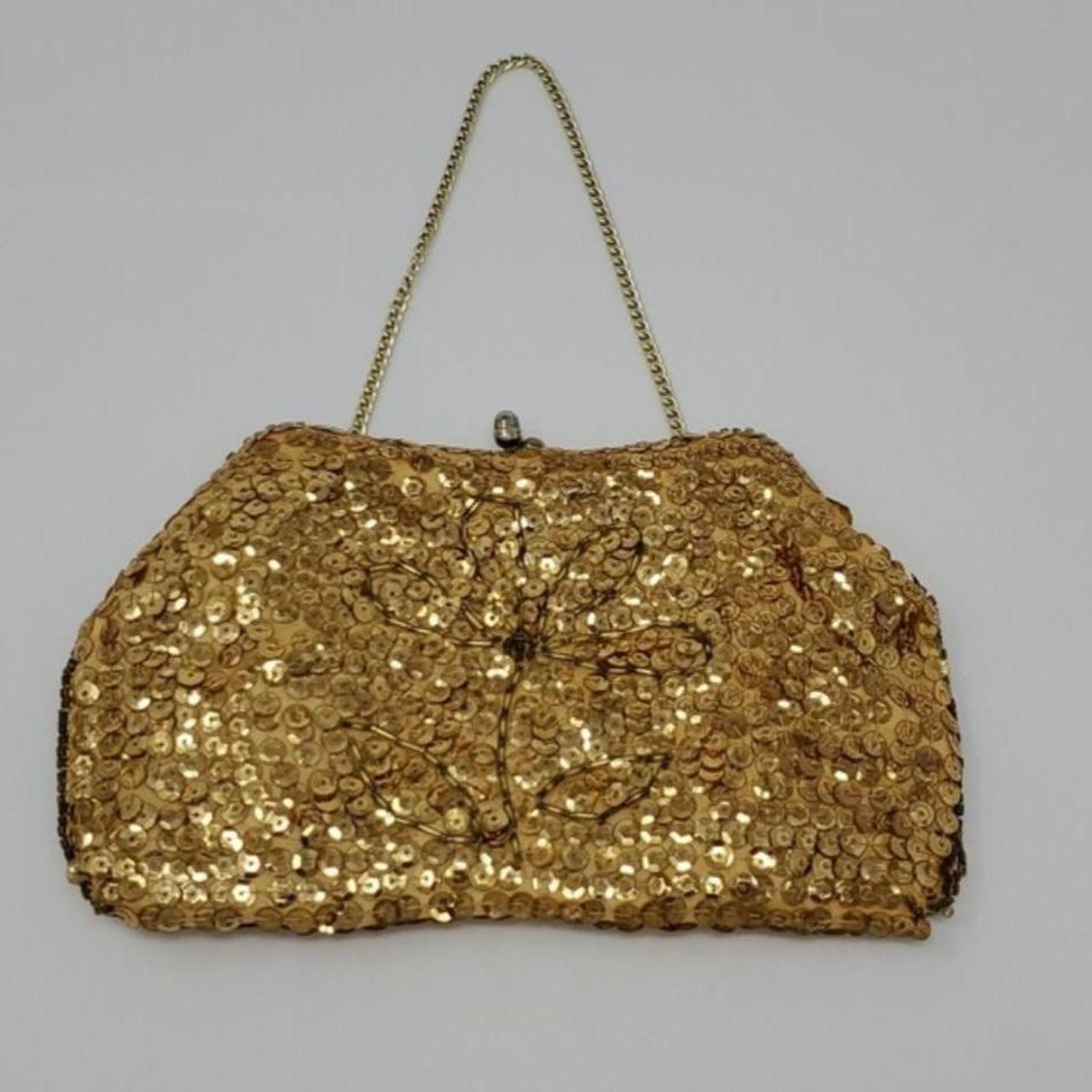Vintage Handbag by La Regale, 1960's Clutch Evening Bag