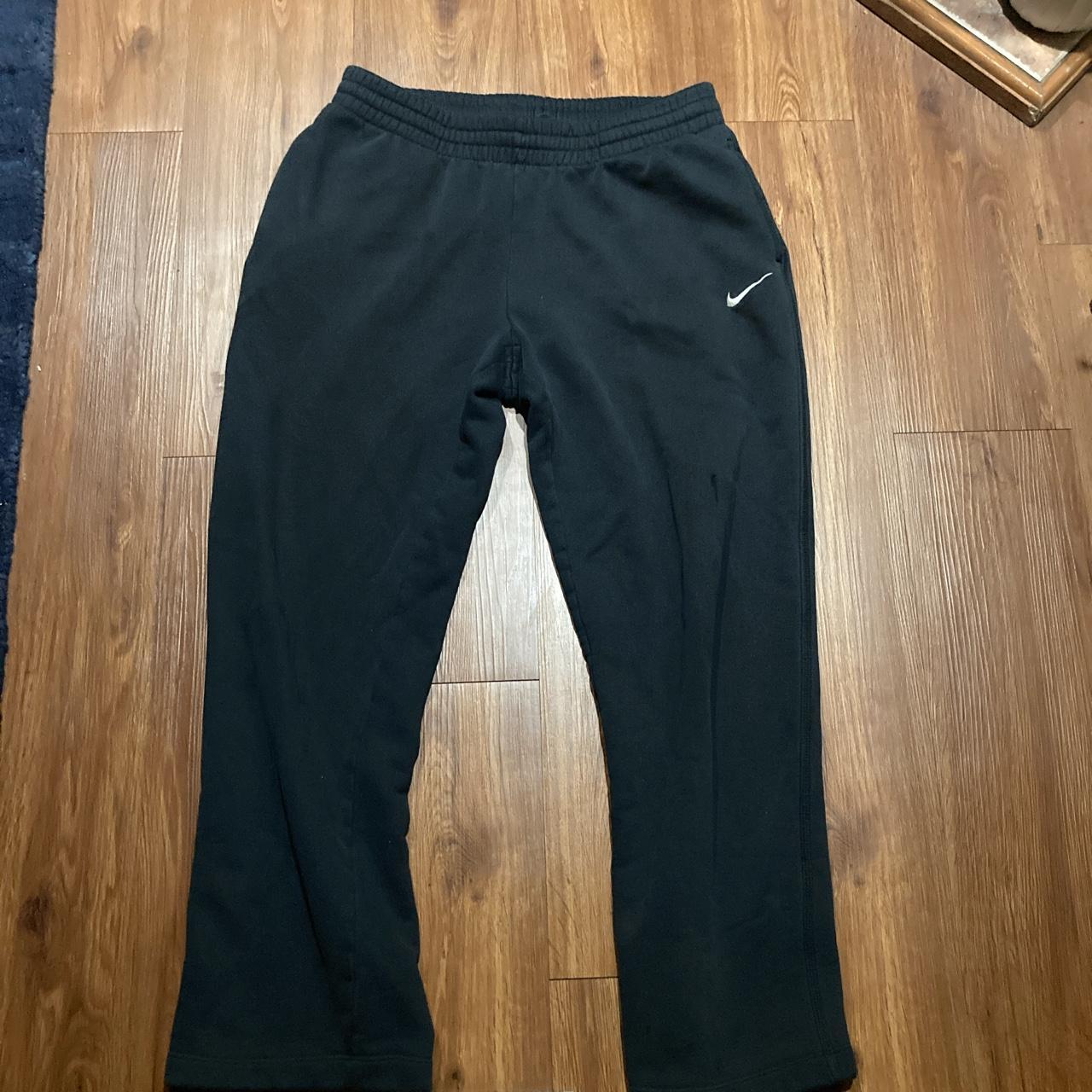 Sweatpants with online holes