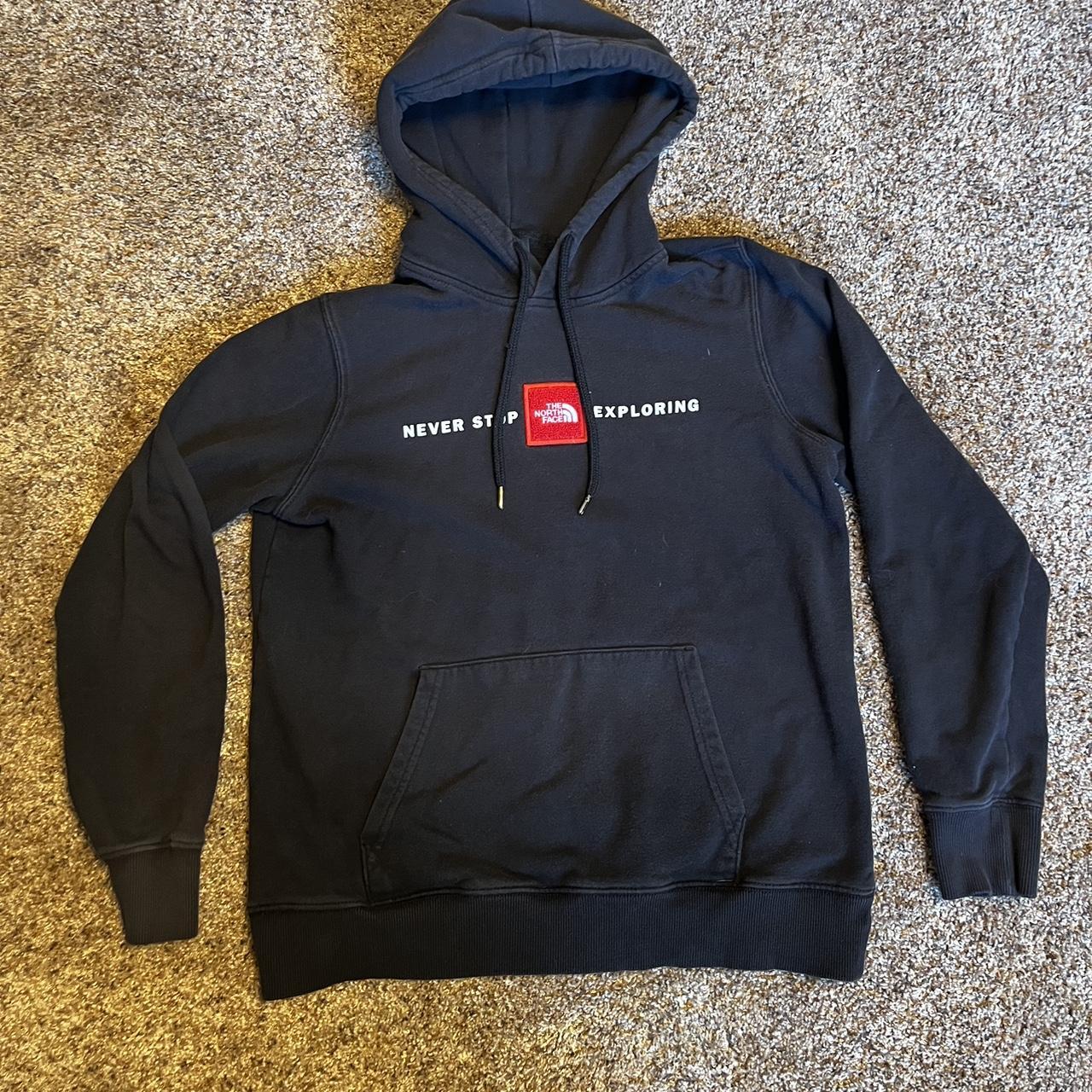 The North Face Women's Black Hoodie | Depop